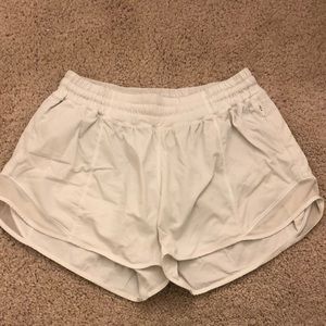 White Lululemon Shorts!